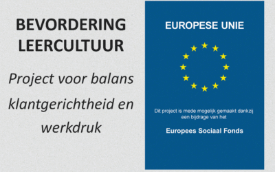 Bevordering van de leercultuur voor onze medewerkers