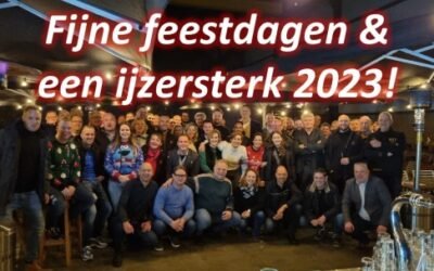 Fijne feestdagen & een ijzersterk 2023!