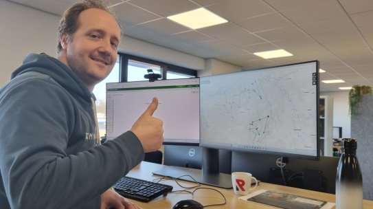 Samenwerking met GreenRoutes, minder CO2-uitstoot