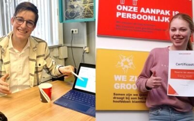 Snuffelstage van Rosanne (14) en Pepijn (16)