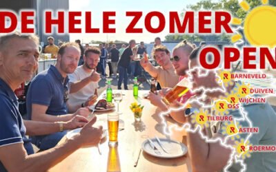 De hele zomer open!