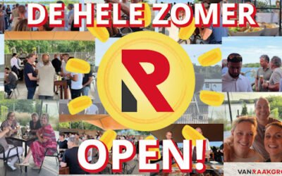 De hele zomer open!