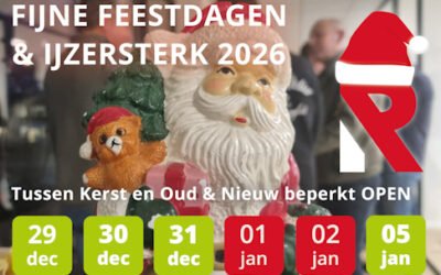 Fijne feestdagen & een ijzersterk 2026!