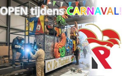 Open tijdens Carnaval 2026